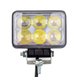 Προβολέας LED Ορθογώνιος 18W 4D 10-30V Λευκό Φως