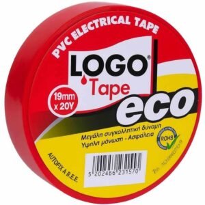 ΤΑΙΝΙΑ ΜΟΝΩΤΙΚΗ LOGO ECO 19Χ20 ΚΟΚΚΙΝΗ