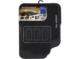 ΜΟΚΕΤΑ ΗΜΙΜΑΡΚΕ FOR PEUGEOT 4PCS BLACK