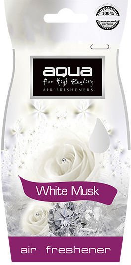 AQUA AIR FRESHENER - WHITE MUSK